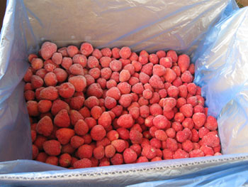 IQF Organic Strawberries