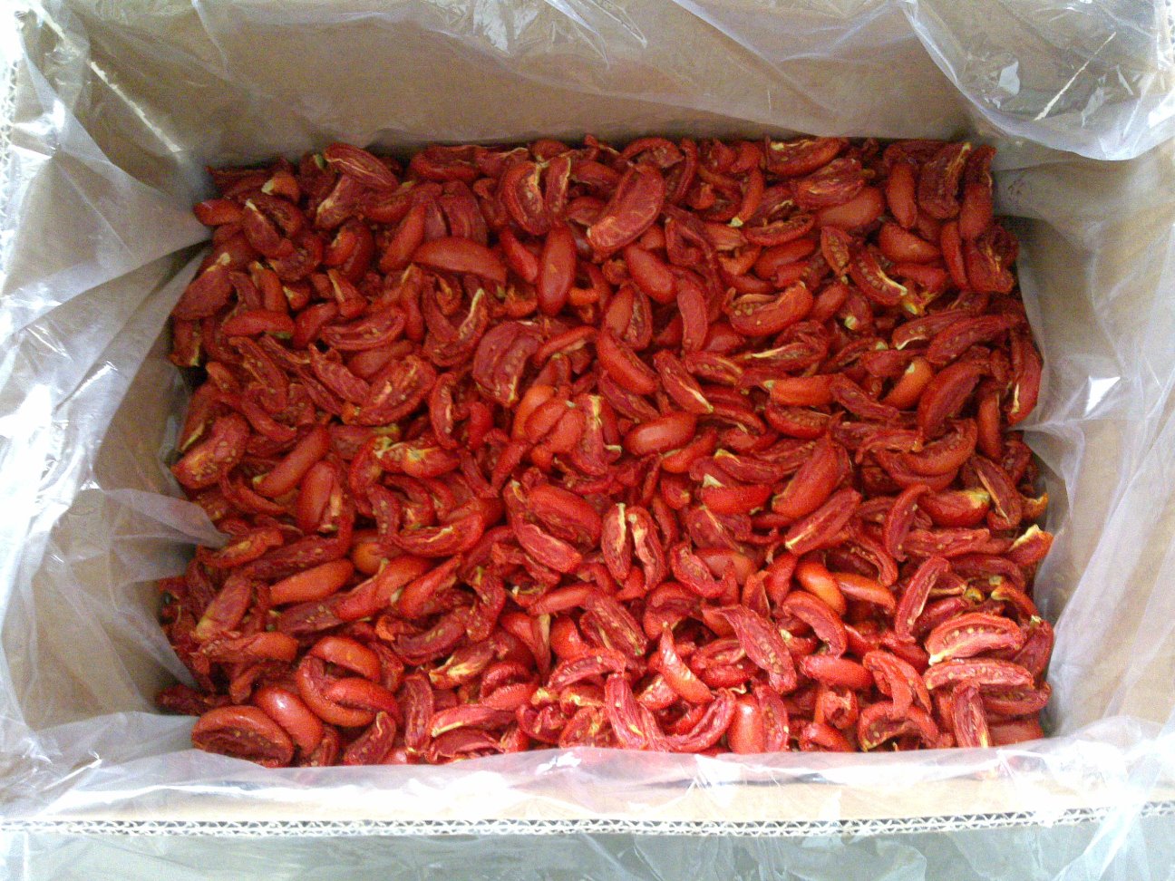 semi-dried (oven roasted) segment