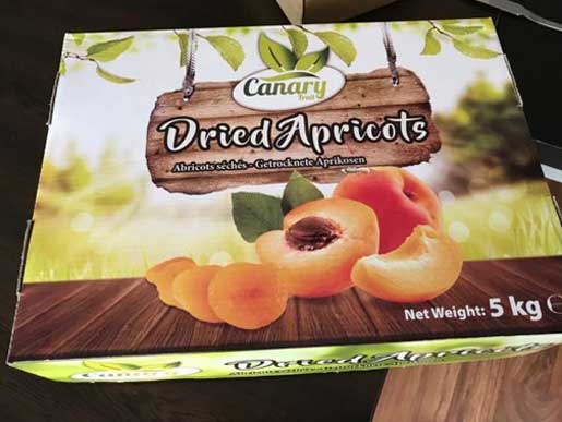 Dried Apricots Bulk packing